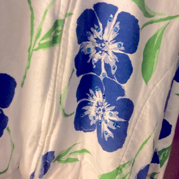 Alfred Dunner Floral Hoodie - Picture 5 of 9